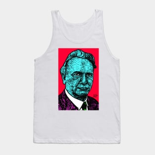 KARL JASPERS ink and acrylic portrait Tank Top